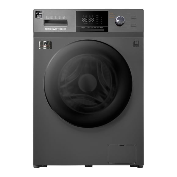 Lavasecadora Westinghouse, Carga Frontal, Inverter, 12 kg de lavado / 8 kg de secado WWCFL14303AWD