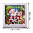 thumbnail image 2 of Amzcrzy Juguetes Para Niñas,Juguetes Educativos,Juguetes Stem,Kit De Navidad Con Marco 5D Redondo Con Taladro Completo,Cuadro De Arte De Diamantes,Adornos Navideños Festivos,Decoración De Pared,Regalo, 2 of 6