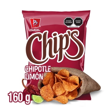 Papas Barcel chipotle limón 160 g