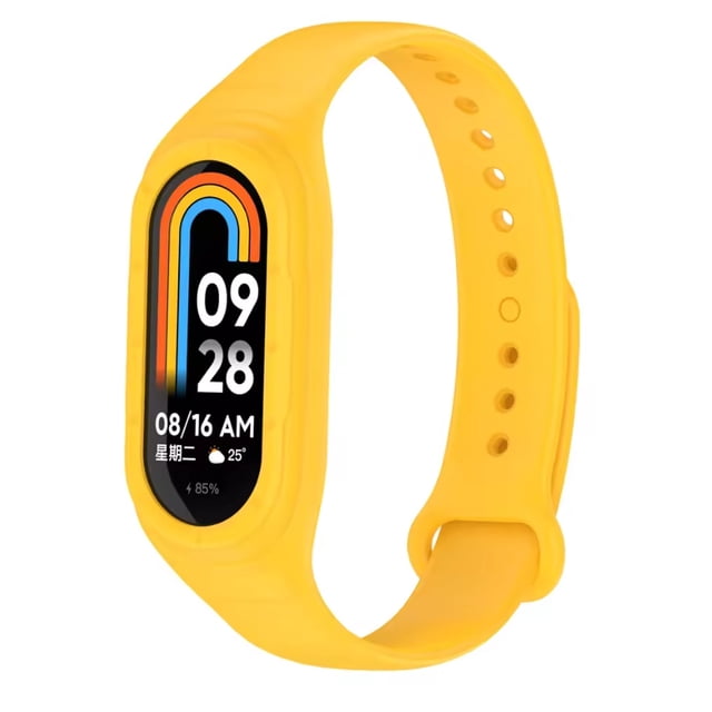 Correa de Silicona Deportiva Impermeable para Xiaomi Mi Band 9/8 con Case