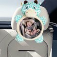 thumbnail image 5 of Juguetes para Bebés Espejo Retrovisor de Cochecito, Evitar Aplastar Fácil de Monitorear Juguete de Peluche Utilizado para Camas de Bebés O Asientos para Niños, Entretenimiento de Coche Interactivo Sua, 5 of 5