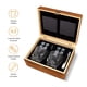 thumbnail image 2 of Set de Regalo con Vasos de Vidrio Vintage Swirl Mixologic Gift Set, 2 of 9