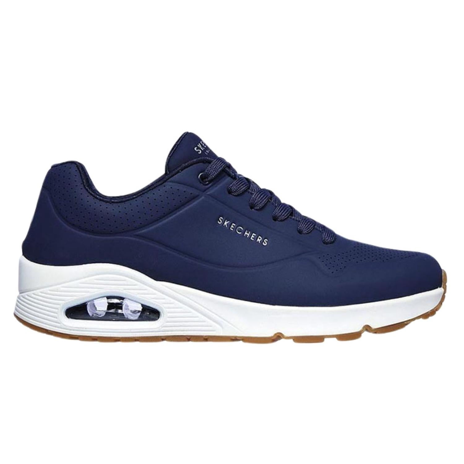 Tenis Skechers Uno Navy Hombre azul marino 28