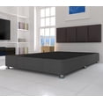 thumbnail image 4 of Dormez zzz Base Box de Madera en Tapiz linato Oxford Gris Matrimonial para Cama Matrimoniales, 4 of 4