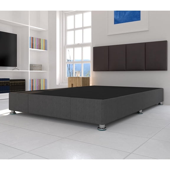 Dormez zzz Base Box para Cama King size Tapizado Color Gris – 101top