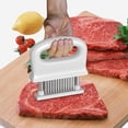 thumbnail image 5 of Aparatos de cocina, Accesorios de cocina, Utensilios de cocina Ablandador de carne con 48 cuchillas de acero inoxidable Ablandador de carne para pollo, res, pescado y cerdo Ablandador extraíble y lava, 5 of 5
