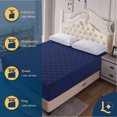 thumbnail image 4 of Cubrecolchón Laila Suave Cubrecolchon Antiacaros Cloud Sleep Individual, 4 of 9