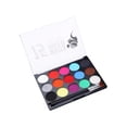 thumbnail image 3 of Kit de pintura de maquillaje Pigmento de pintura facial suave a base de agua con pinceles para pintar Estilo A, 3 of 9