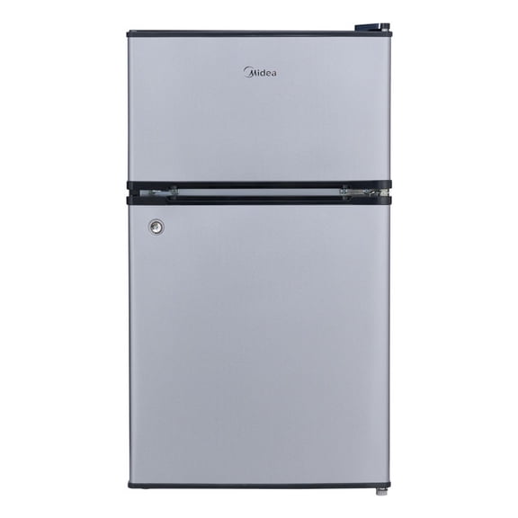 Frigobar dos puertas 3.1 Pies Cúbicos Midea MDRT87CCDLS