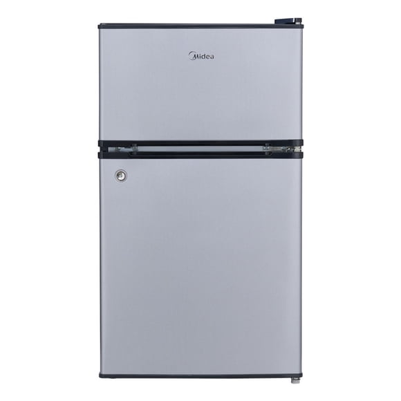 Frigobar dos puertas 3.1 Pies Cúbicos Midea MDRT87CCDLS