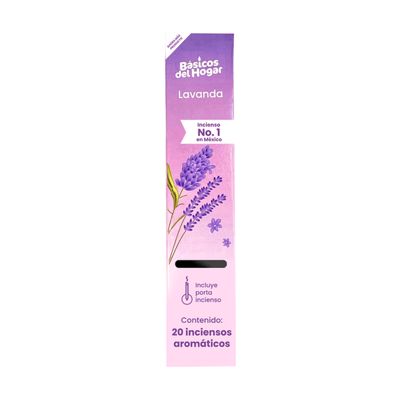 Incienso Prichos Aroma Lavanda Caja con 20 Piezas