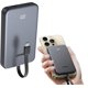 thumbnail image 2 of Powerbank 10000mAh Ugreen PB526 Carga Rápida 20W Con Cable USB-C Integrado Gris, 2 of 6