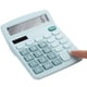 thumbnail image 5 of Calculadora Básica de Escritorio de 12 Dígitos, Máquina de Oficina Empresarial con Pantalla LCD Grande, Herramienta Portátil de Computación Financiera, Calculadora Electrónica Ultradelgada para, 5 of 7