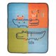thumbnail image 1 of Edredón cunero Baby Mink Cunero Ligero Estampado Azul, 1 of 4