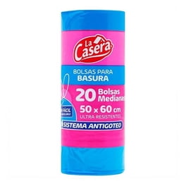 Bolsas para basura La Casera medianas 20 pzas