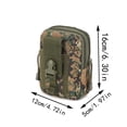 thumbnail image 2 of Riñonera táctica MOLLE | Bolsa para teléfono de 15 cm | Nailon 800D resistente al agua | Cremallera de grado militar y hebilla ajustable | Accesorio para deportes y equipo al aire libre, 2 of 2