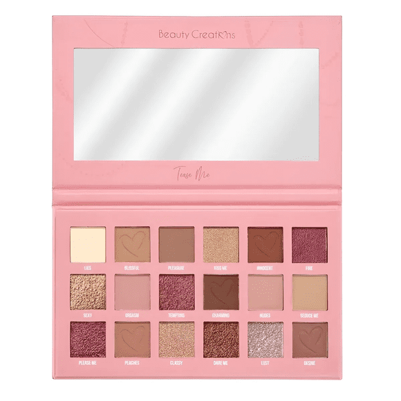 Tease Me, Paleta De 18 Sombras Xtellar Color Rosa