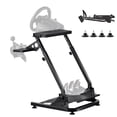 thumbnail image 1 of VEVOR Soporte para Volante de Carreras Ajustable y Plegable, Compatible con Logitech G29, G27, G920 y G923, Thrustmaster T300RS, T300GT, T248, TS-PC y TSXW Gaming Cockpit. Pedales no Incluidos, 1 of 9