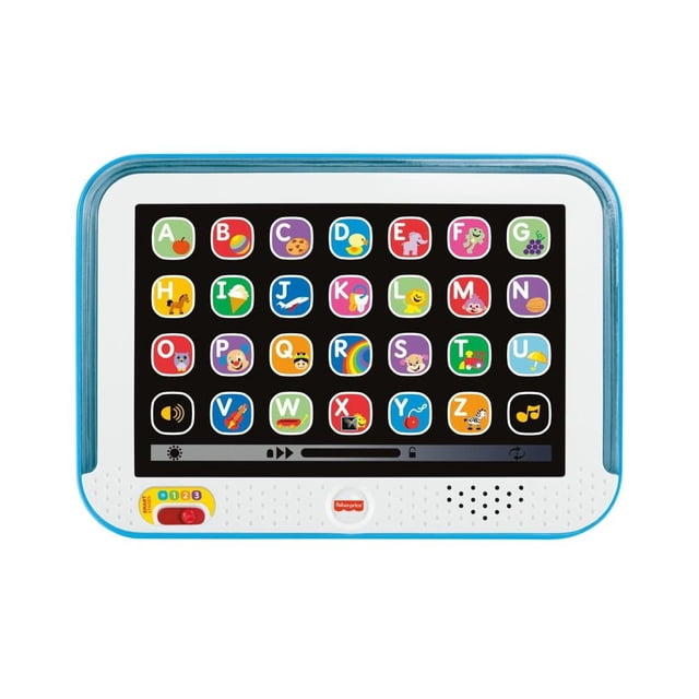Sistema de Aprendizaje Electrónico para bebés Fisher-Price Ríe y Aprende Crece Conmigo Azul