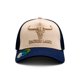 thumbnail image 2 of Knite Gorra Trucker de Hombre Beige y Azul Bordado Toro Sacred Land, 2 of 5