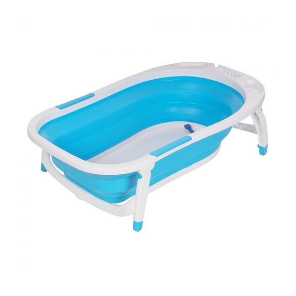Bañera The Baby Shop  8833 ultra compacta y plegable Azul 30 litros