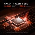 thumbnail image 3 of Laptop IA PC Gamer LENOVO LOQ 15AHP10 GeForce RTX 5060 8GB Ryzen 7 250 NPU 16 TOPS 32GB DDR5 512GB Pantalla 15.6" IPS FHD Windows 11 Teclado Español, 3 of 6