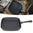 thumbnail image 4 of Steak Skillet Grill Pan Nonstick Design Heat Resistant Handle Fast Heat Conduction Iron Stripe Frying Steak Skillet For Home Kitchen 22cm ANGGREK Otros, 4 of 8