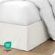 thumbnail image 5 of Faldón de Cama Cepillado Doble Bare Home Colección Premium 1800 Caída de 15 Pulgadas Tamaño Completo Color Crema, 5 of 5