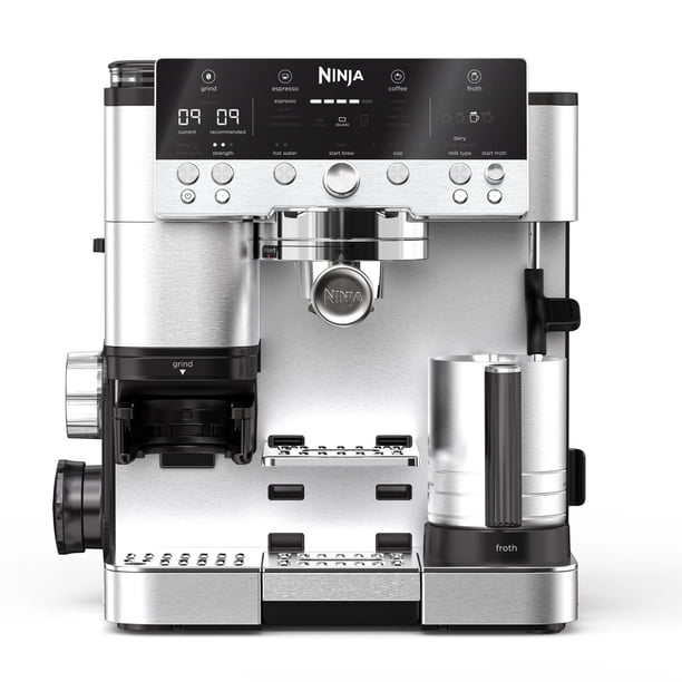 Cafetera Espresso Ninja Luxe Cold Brew Café Filtrado Color Acero Inoxidable
