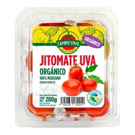 Jitomate Uva Orgánico Campo Vivo 280 G