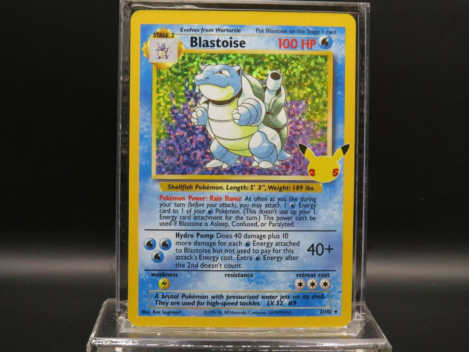 Tarjeta coleccionable Pokémon Celebrations Classic Collection Blastoise