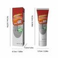 thumbnail image 2 of Gel removedor de limpiadores domésticos de alta penetración Adecuado para huecos de azulejos de baño y cocina Limpieza de paredes Fórmulas seguras que no dañan las superficies Gel eliminador de moho, 2 of 3