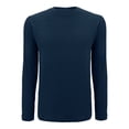 thumbnail image 1 of Playera George Talla G Cuello Redondo Manga Larga Lisa Azul Teal, 1 of 4
