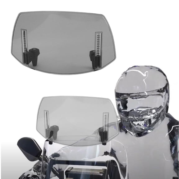 Parabrisas De Motocicleta Ajustable Parabrisas Ajuste Universal