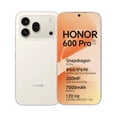 thumbnail image 1 of Celular HONOR 600 Pro 5G 12GB+512GB Snapdragon 8 Elite Cámara 200MP Pantalla AMOLED 6.57" 120HZ Batería 7000mAh Dual SIM eSIM,Dorado Platino, 1 of 9