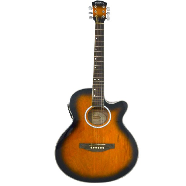 Guitarra Electroacústica Washburn Wa45cepak Tos Tobacco Sunburst