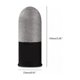thumbnail image 3 of 6pzs Guantes Dedales Dedos Gamer Original Touch Profesional NEGRO GRIS, 3 of 5