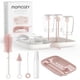 thumbnail image 1 of Momcozy Juego De Cepillos Para Limpiar Biberones 7 En 1, Kit Limpiador de Biberones con Cepillo de Silicona Rosa, 1 of 8
