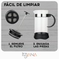 thumbnail image 4 of Cafetera Prensa Francesa De Vidrio 350 Ml Para Café O Té Itzjana, 4 of 7