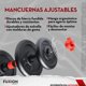 thumbnail image 3 of Set de 2 mancuernas ajustables Fuxion Sports FS-SDM25K-01 con Discos de metal 25 Kg negro Unitalla, 3 of 10