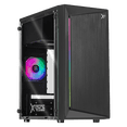 thumbnail image 1 of Gabinete XTREME PC GAMING Squad Mini Torre 1 Fan FRGB 500W Gris CDXT900MV2, 1 of 6