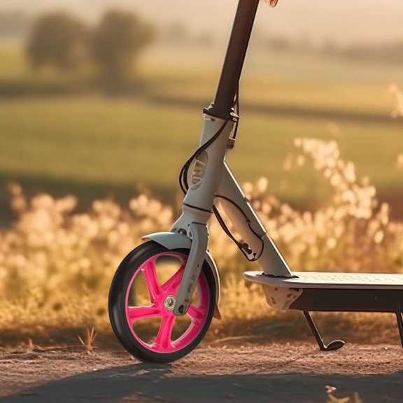 unbranded 1Par De PU Para Scooter Resistente Para Reemplazo Fácil Y Uso Profesional En