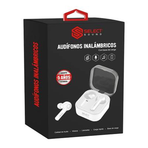 Audífonos In Ear Select Sound Airdots BTH023B Blanco