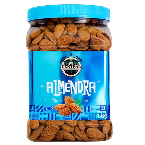 Almendra Entera Natural 1kg Central Granel Snack Saludable