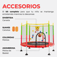 thumbnail image 3 of COOLSHT Trampolín Brincolín Para Niños 1.40 M Diámetro, 3 of 10