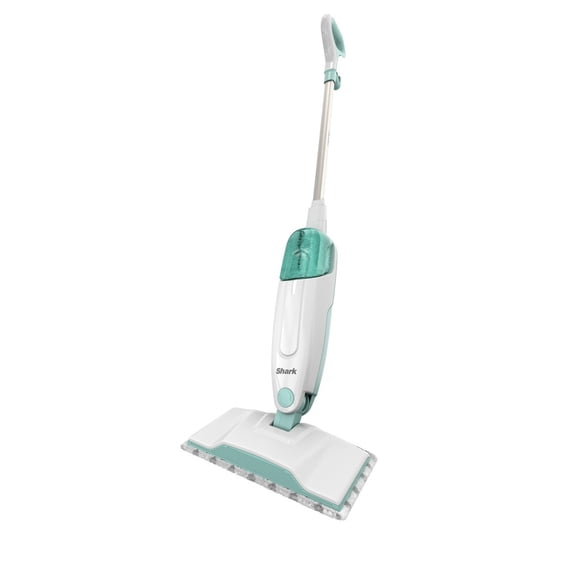 Trapeador de Vapor Shark 1050 Watts Mod. S1000 Almohadillas Dirt Grip Lavables Verde y Blanco