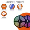 thumbnail image 5 of Pack 2 Tiras Led Bluetooth 20 Mts 35 W, Luz Rgb + Blanca Int, 5 of 5
