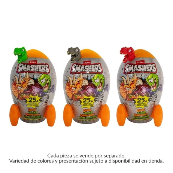 Figuras de Juguete Zuru Smashers Dinos Vs Aliens 29 Piezas