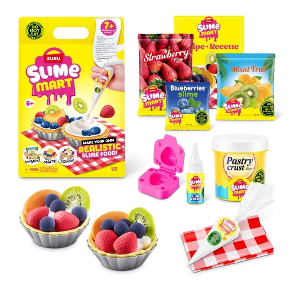 Set de Juego Slime Mart Bolsa Pequeña Tarta de Fruta