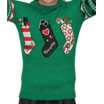 thumbnail image 2 of Sueter Ugly Botas Navideñas Infantil REV Color verde tejido, 2 of 2